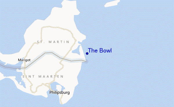 The Bowl location map
