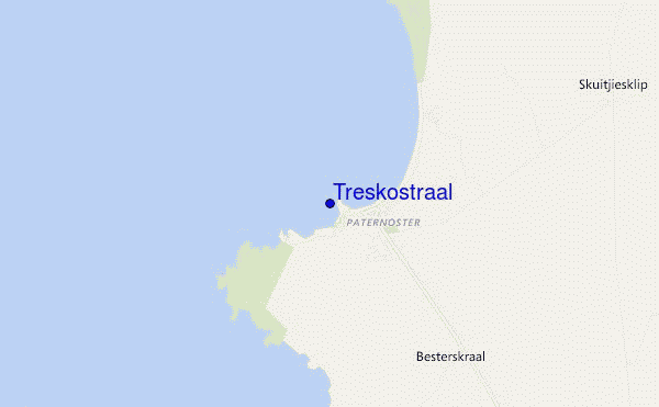 Treskostraal location map