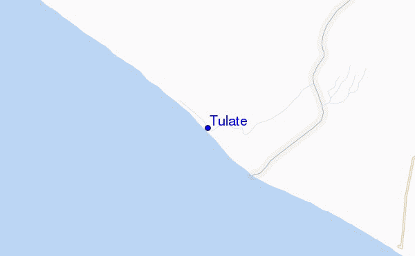 Tulate location map