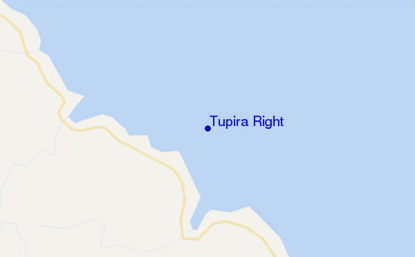 Tupira Right location map