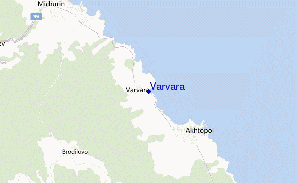 Varvara location map