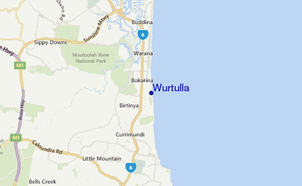 Wurtulla location map