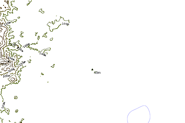 shoreline intorno Anne Street Reef