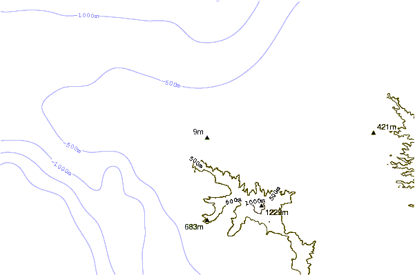 shoreline intorno Army Beach
