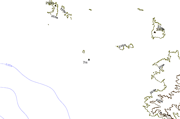 shoreline intorno Bahia Tortugas (Turtle Bay)