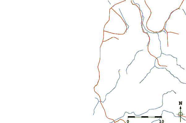 Strade e fiumi intorno Bang Niang Rivermouth
