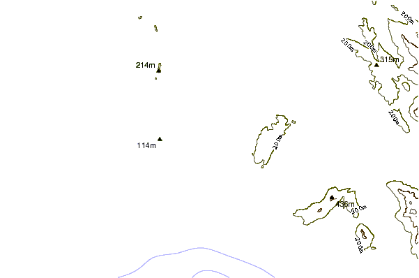 shoreline intorno Barbate River