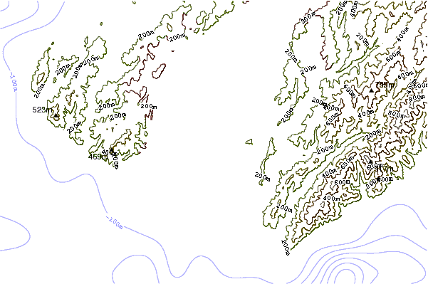 shoreline intorno Breaker Bay