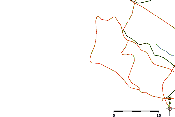 Strade e fiumi intorno La Cote Sauvage - Le 47