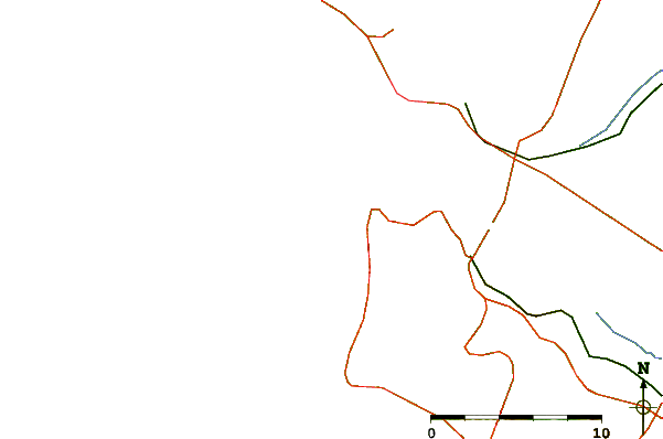 Strade e fiumi intorno La Cote Sauvage - La Pointe Espagnole