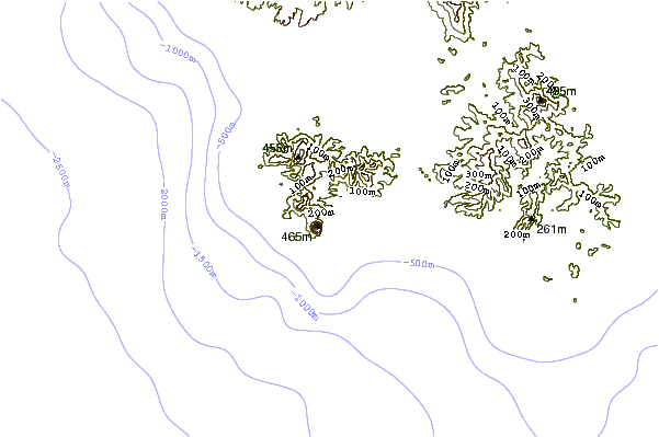 shoreline intorno Diam's