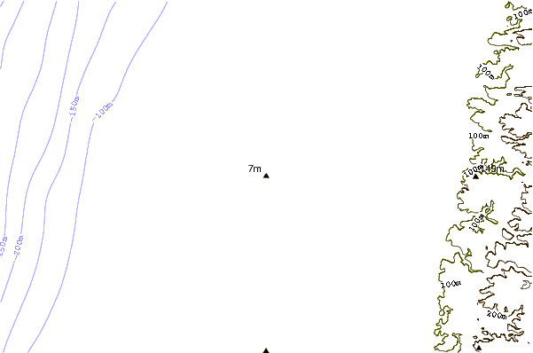 shoreline intorno Ha`Radar or Ha`Basiz