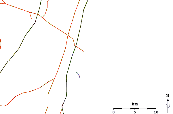 Strade e fiumi intorno Hampton Beach