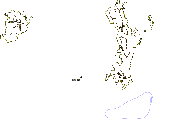 shoreline intorno Bruny Island - Jawbones