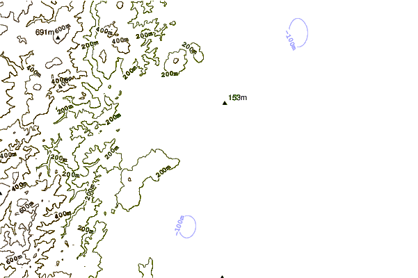 shoreline intorno Karitane Point