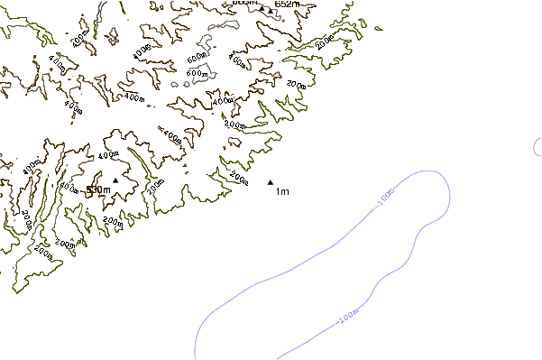 shoreline intorno Kennet Rivermouth/Point