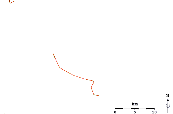 Strade e fiumi intorno Kolympithra West (Tinos)