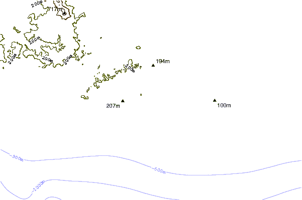 shoreline intorno Kuta Bay-Lombok