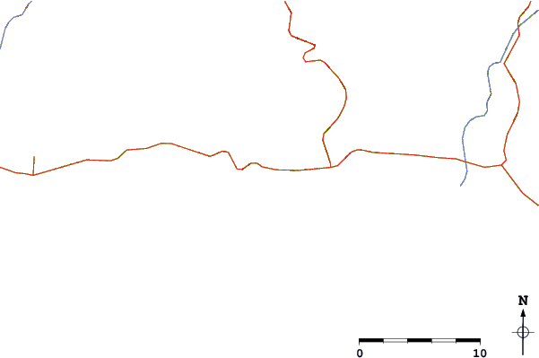 Strade e fiumi intorno La Herradura