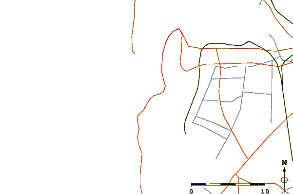 Strade e fiumi intorno La Lagune