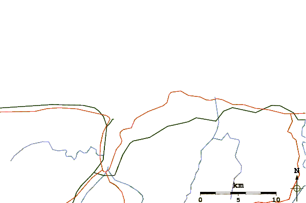 Strade e fiumi intorno La Paloma