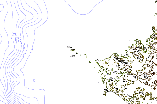 shoreline intorno La Puntilla