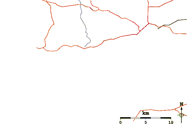 Strade e fiumi intorno Le Petit Minou