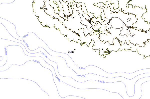 shoreline intorno Lugar De Baixo