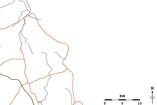 Strade e fiumi intorno Mangawhai Heads