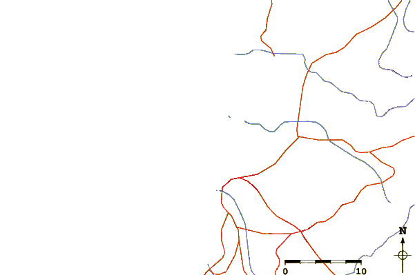 Strade e fiumi intorno Cartagena - Marbella