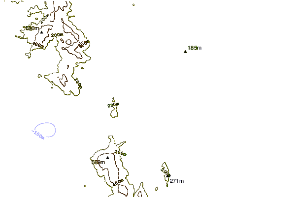 shoreline intorno Bruny Island - Neck Bay