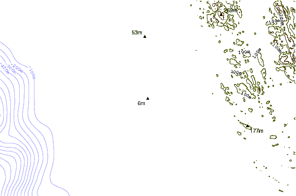 shoreline intorno North Jetty (Hikkaduwa)