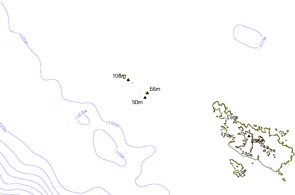 shoreline intorno Open Doors (Isla Natividad)