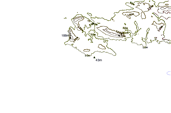 shoreline intorno Petes Reef