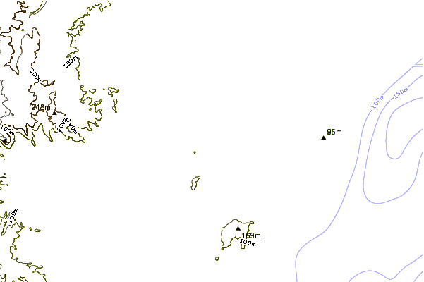 shoreline intorno Plantation Point