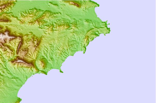 Località Surf più vicine Moraira - Platja de l'Ampolla
