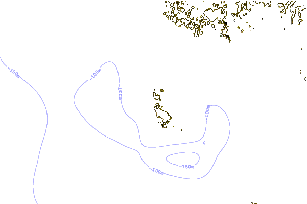 shoreline intorno Port Blanc