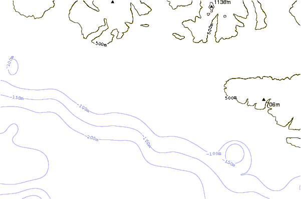 shoreline intorno Port Renfrew