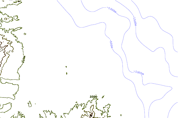 shoreline intorno Punta Colorado