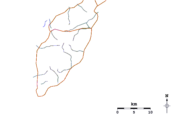 Strade e fiumi intorno Ras Kaydah