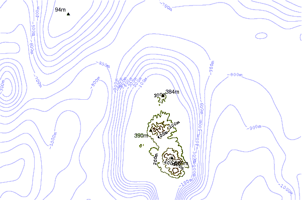 shoreline intorno Rendezvous Point/Zen-Zone