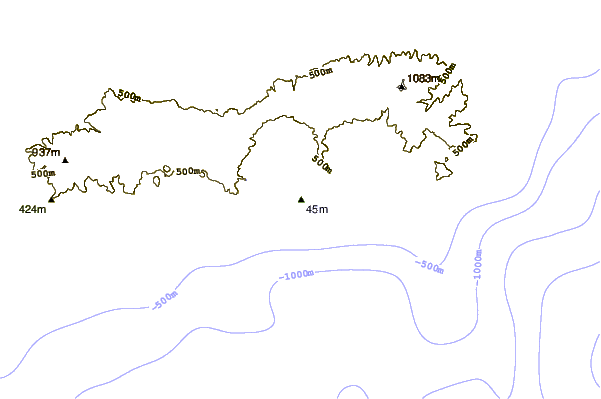 shoreline intorno San Miguel - Ribeira Quente