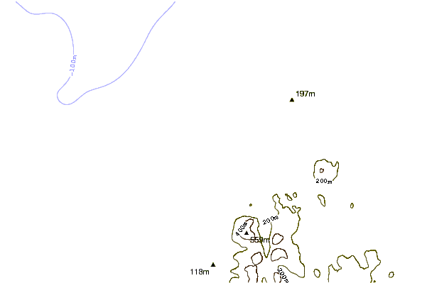 shoreline intorno Ruhba Phail (Lewis)