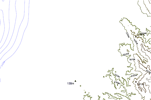 shoreline intorno Samoa Peninsula
