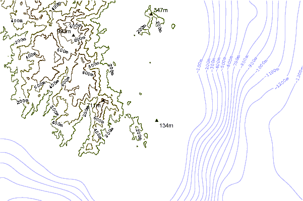 shoreline intorno Sant Elmo