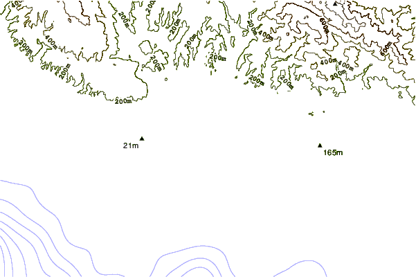 shoreline intorno Santa Cruz Rockview St