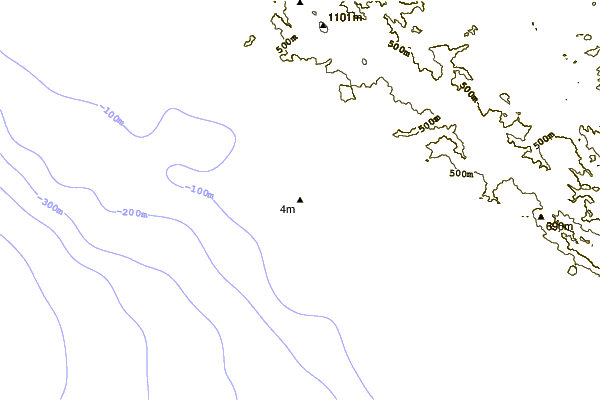 shoreline intorno Santa Rosa Creek