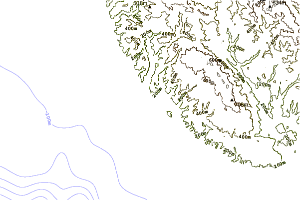 shoreline intorno Scott Creek-Reef