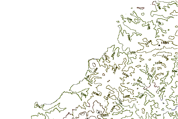 shoreline intorno St Agnes