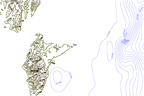 shoreline intorno Table Cape Reefs